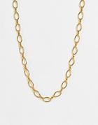Whistles Statement Chain Necklace In Gold