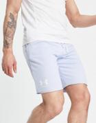 Under Armour Training Rival Terry Short In Gray-grey