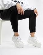 Depp Leather Chunky Lace Up Sneakers - White