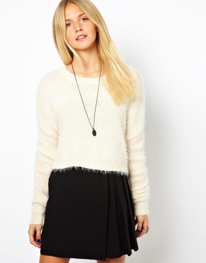 Asos Fluffy Crop Jumper