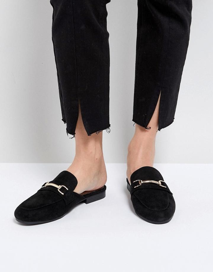 Miss Kg Nessie Mule Loafers - Black