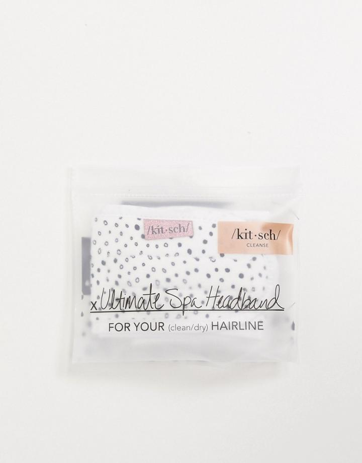 Kitsch Microfiber Spa Headband - Micro Dot-no Color