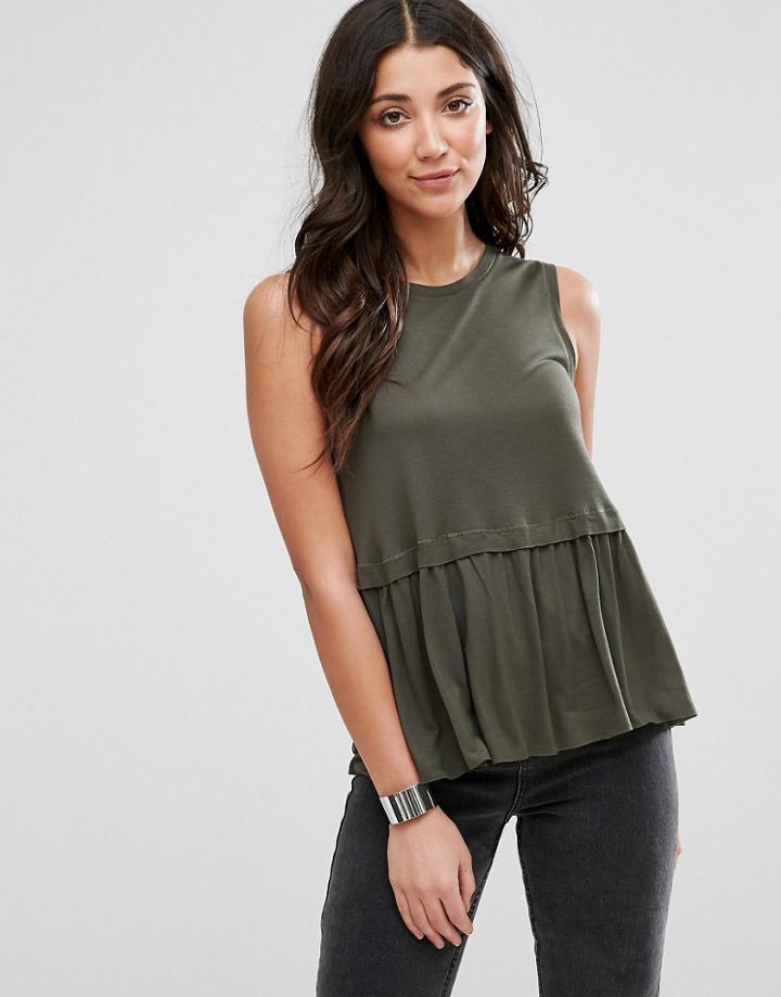 Brave Soul Tank Top - Green