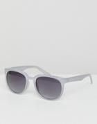 Esprit Round Sunglasses In Gray - Gray