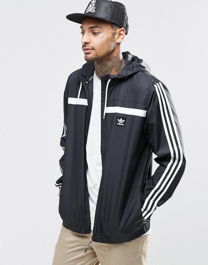 Adidas Originals Windbreaker Jacket Ay8735 - Black