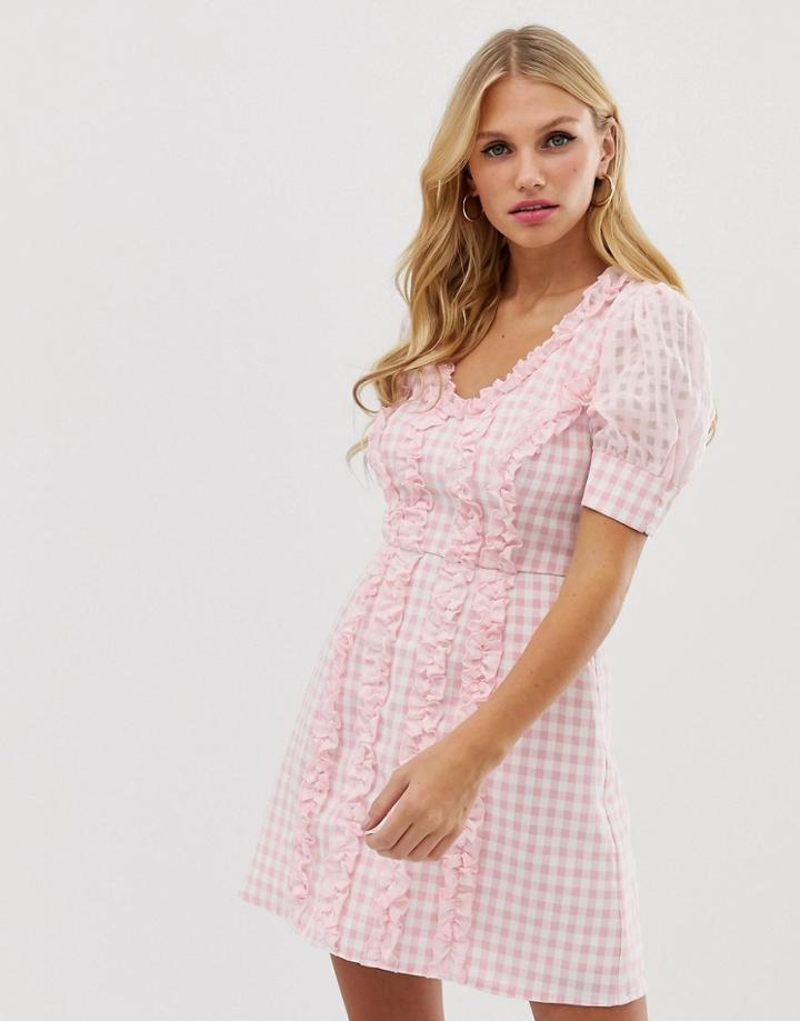 The East Order Zazi Mini Dress-pink
