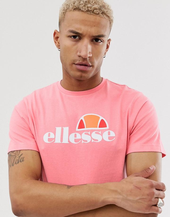 Ellesse Prado T- Shirt In Pink