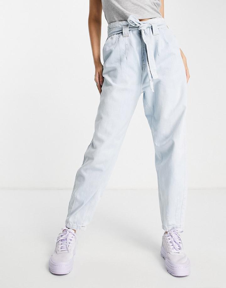 Polo Ralph Lauren Tapered Jean In Light Wash-blue