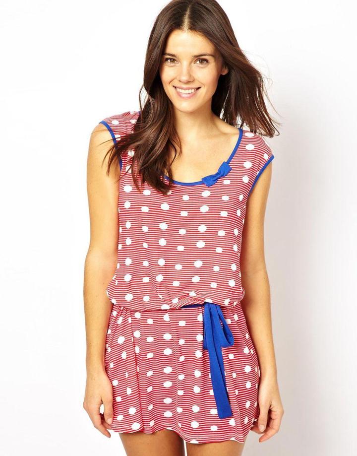 Freya Hello Sailor Belted Jersey Tunic