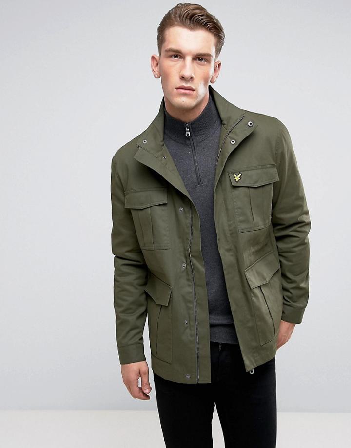 Lyle & Scott Field Jacket Khaki - Green