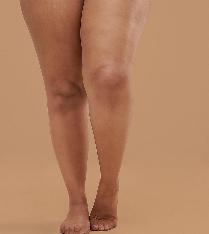 Nubian Skin 15 Denier Nude Tights In Medium-beige