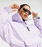 Asos 4505 Petite Ski Jacket With Quarter Zip-purple