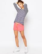 Sundry Pop Pink Shorts - Pop Orange