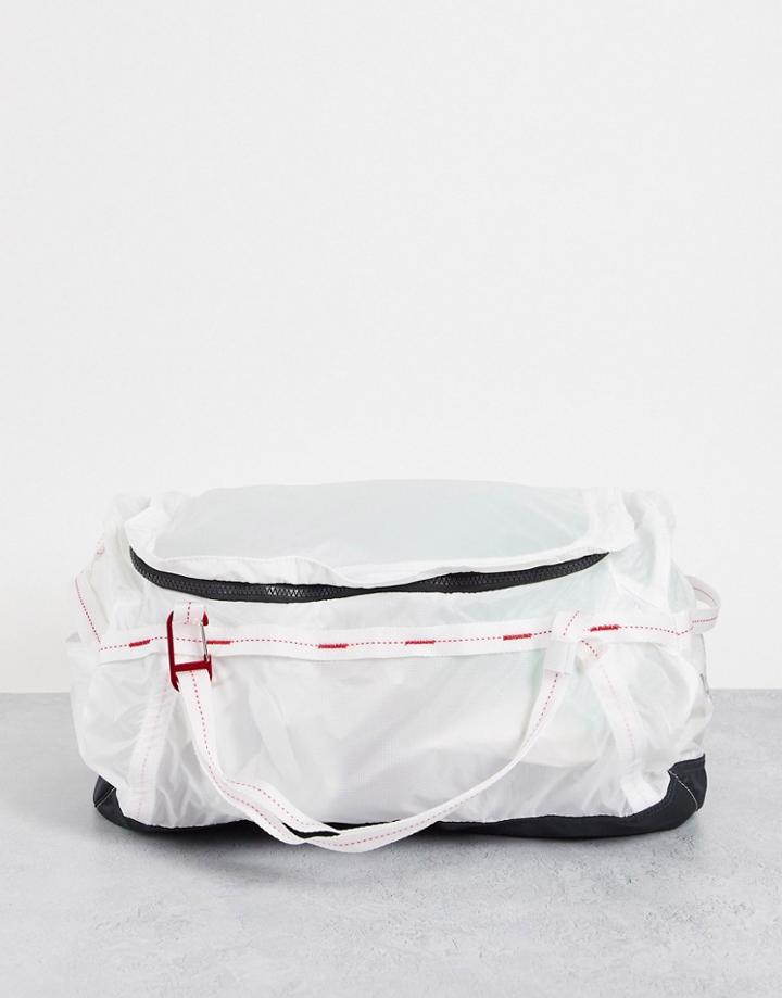 The North Face Flyweight Duffel Bag In White