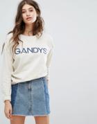Gandys Vintage Cotton Sweater - Cream