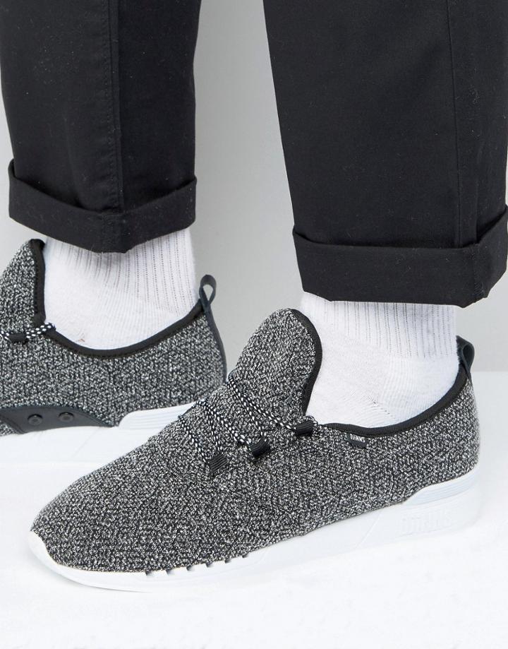 Djinns Moc Lau Squeeze Sneakers In Black - Black