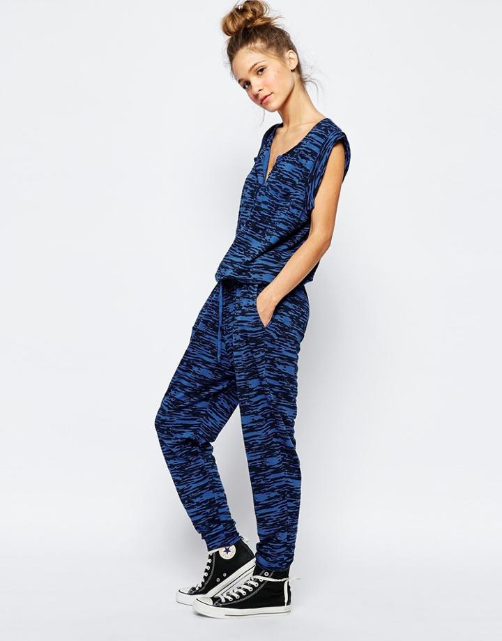 Sundry Slub Jumpsuit - Athletic