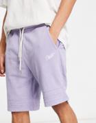 Pull & Bear Join Life Coordinating Sweat Shorts In Lilac-purple