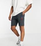 Russell Athletic Shorts In Gray Heather-grey