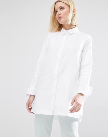 Waven Nott Shirt - White