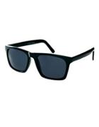 Asos Flat Square Sunglasses - Black