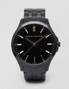 Armani Exchange Ax2144 Stainless Steel Watch In Black