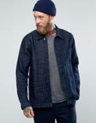 Weekday Refined Denim Jacket Carbonated - Blue