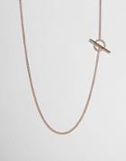 Limited Edition Toggle Lariat Necklace - Copper