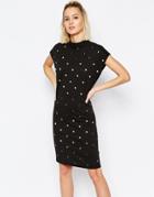 Cheap Monday Moon Print Capsule Dress - Black