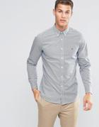 Tommy Hilfiger Shirt With Print In Slim Fit - White