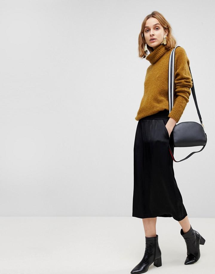 Resume Ambra Ruched Waist Skirt - Black