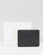 Kg By Kurt Geiger Dan Cardholder In Black Saffiano Leather - Black
