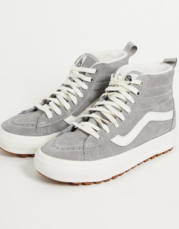 Vans Sk8-hi Mte-1 Sneakers In Drizzle Gray