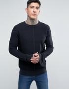 Bellfield Rib Sweater - Gray