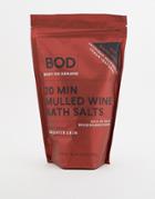 Bod 20min Mulled Wine Bath Salts - Clear