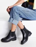 Raid Radar Chunky Chelsea Boots In Black