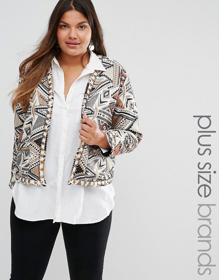 Alice & You Jacquard Trophy Jacket - Multi