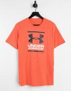 Under Armour Training Foundation Logo T-shirt In Red