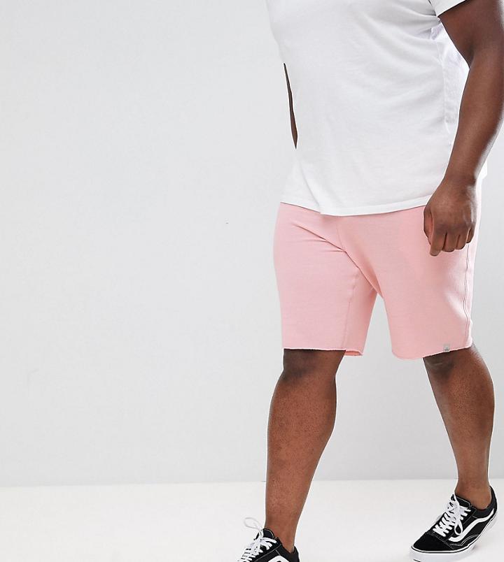 Jack & Jones Originals Plus Jersey Shorts - Pink