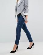 Blank Nyc Boyfriend Jean With Extreme Destroyed Detail - Blue