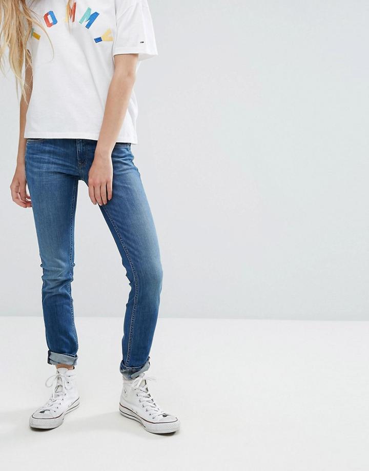 Tommy Hilfiger Denim Sophie Low Rise Skinny Jean - Blue