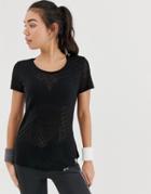 Only Play Abstract Training Tee - Black