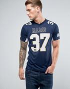 Majestic Nfl St Louis Rams Mesh T-shirt - Navy