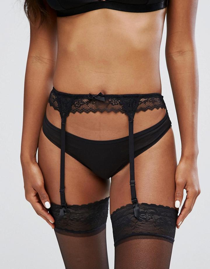 Undiz Basiciz Suspender Belt - Black