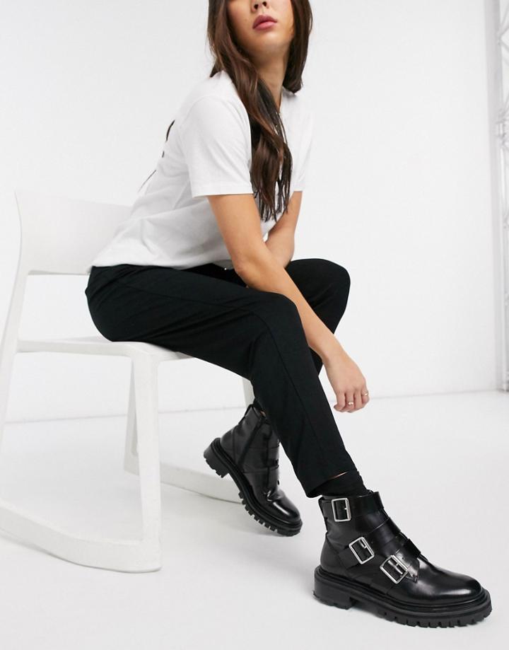 Asos Design Basic Jersey Peg Pants-black