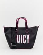 Juicy Couture Soft Logo Tote Bag - Black