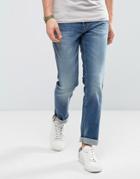 Boss Orange By Hugo Boss Slim Fit Denim Jean In Blue - Blue