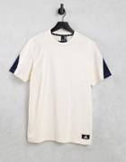 Adidas Sportstyle Well Being T-shirt In Cream-white