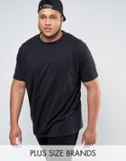 Duke Plus Crew Neck T-shirt In Black - Black