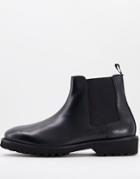 Bolongaro Trevor Leather Pull On Boots-black